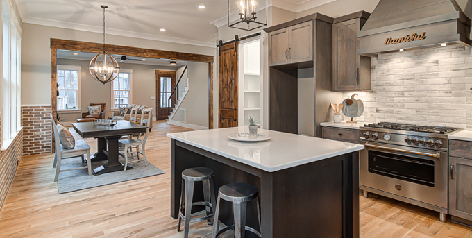 Custom Home Kitchen